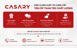 Đơn vị sản xuất và cung cấp tấm ốp than tre uy tín